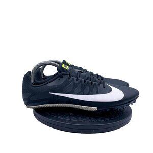 Nike Shoes Mens 9.5 Zoom Rival S 9 Track Spikes Sneakers 907564-017 Black White